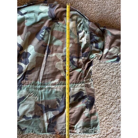 Vintage Military Camo M Cold Weather Coat Spearhead Patch - Picture 7 of 8